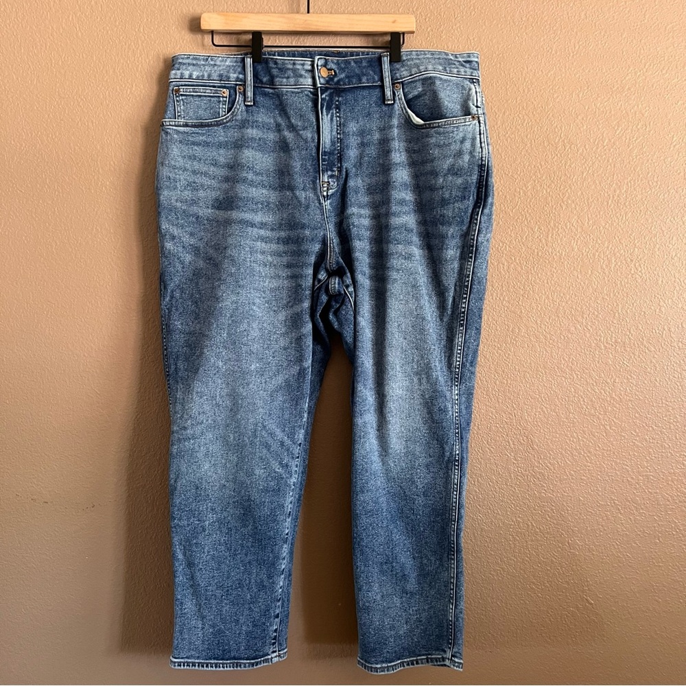 J. Crew Curvy Classic Vintage Straight Leg High Rise Jeans Size 35